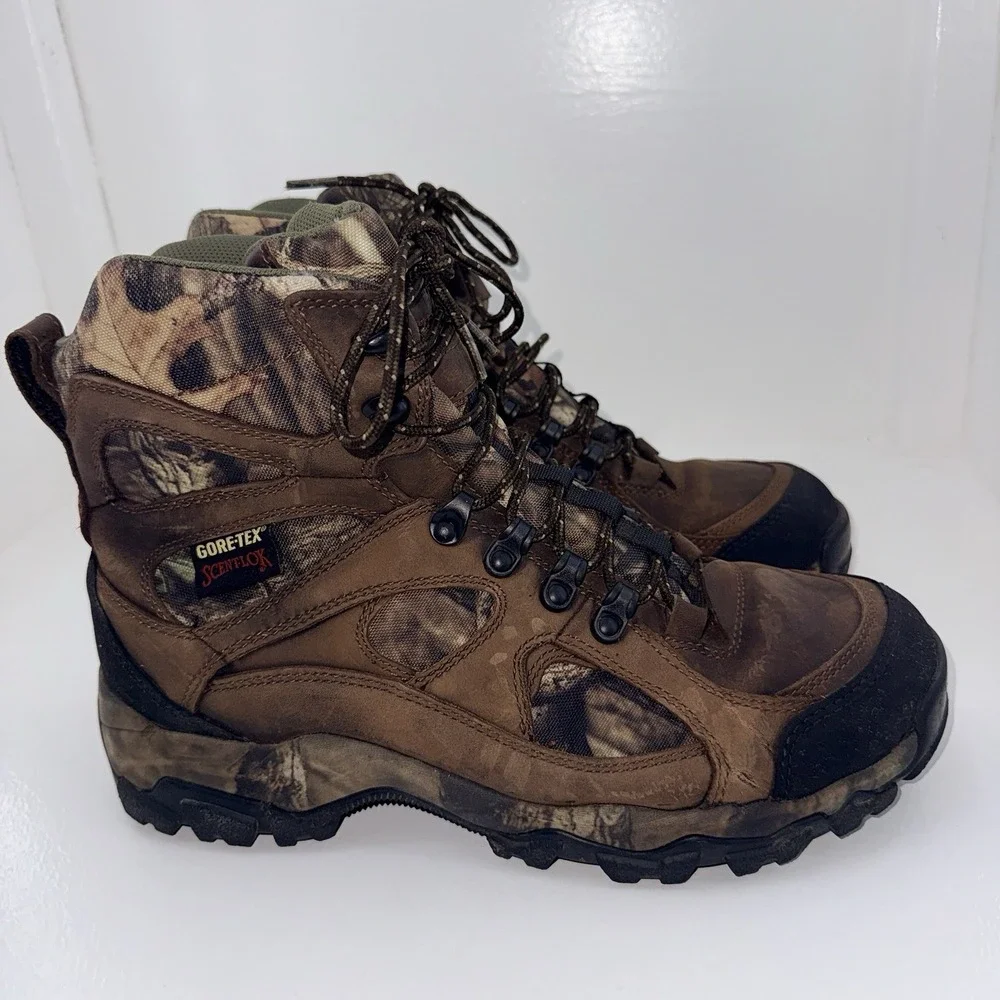 Cabela's Gore-Tex Scent-Lok Men's Hunting Boots 11 M Realtree Camo Waterproof